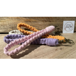 Handgemaakte macramésleutelhangers