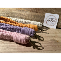 Handgemaakte macramésleutelhangers