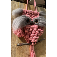 Macramé uiltjes in verschillende kleuren – Handgemaakt!