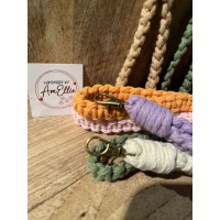 Handgemaakte macramésleutelhangers