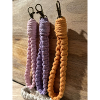 Handgemaakte macramésleutelhangers