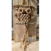 Macramé uiltjes in verschillende kleuren – Handgemaakt!