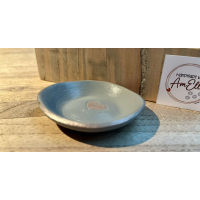 Schaaltje uit klei, handgevormd en handbeschilderd