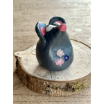 Muis in klei, handgeverfd