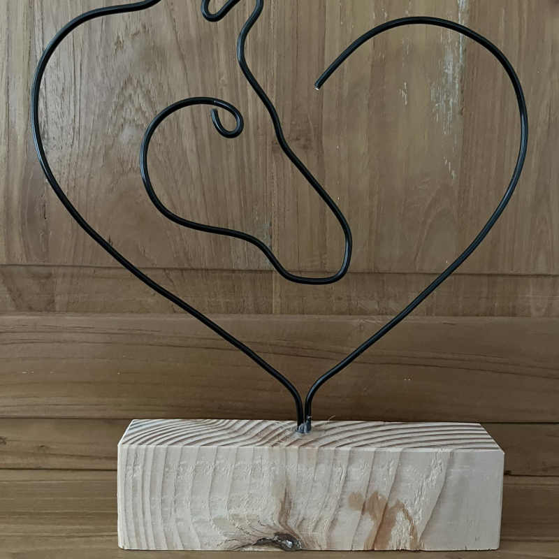 draadfiguur paard