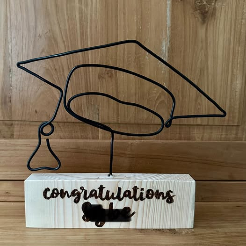 Afstudeercadeau. Tekst aanpasbaar