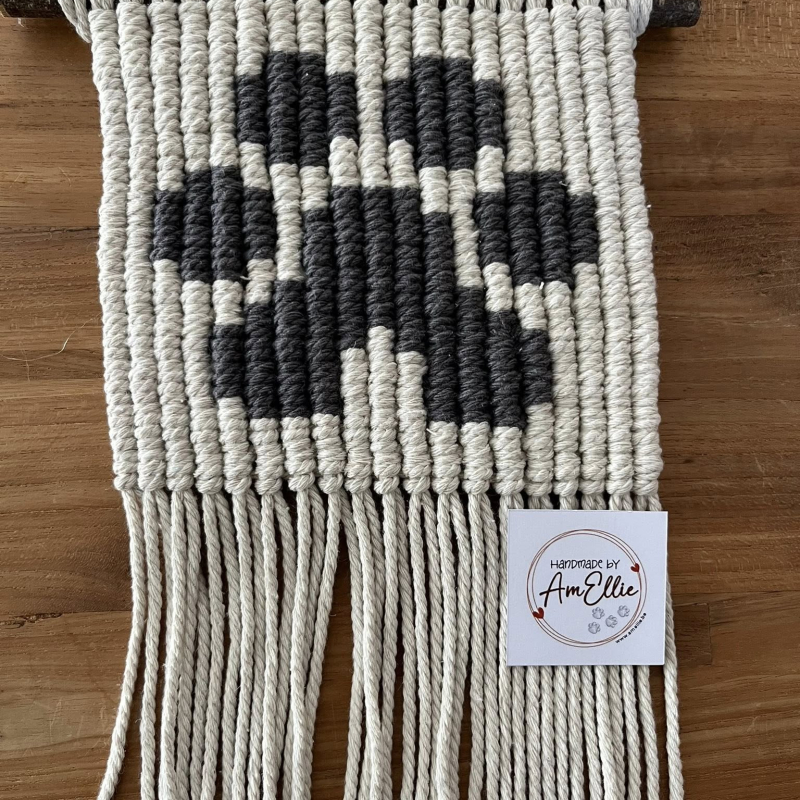 Pixelart macramé