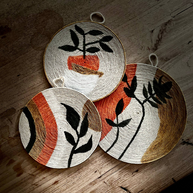 schilderwerk op touw