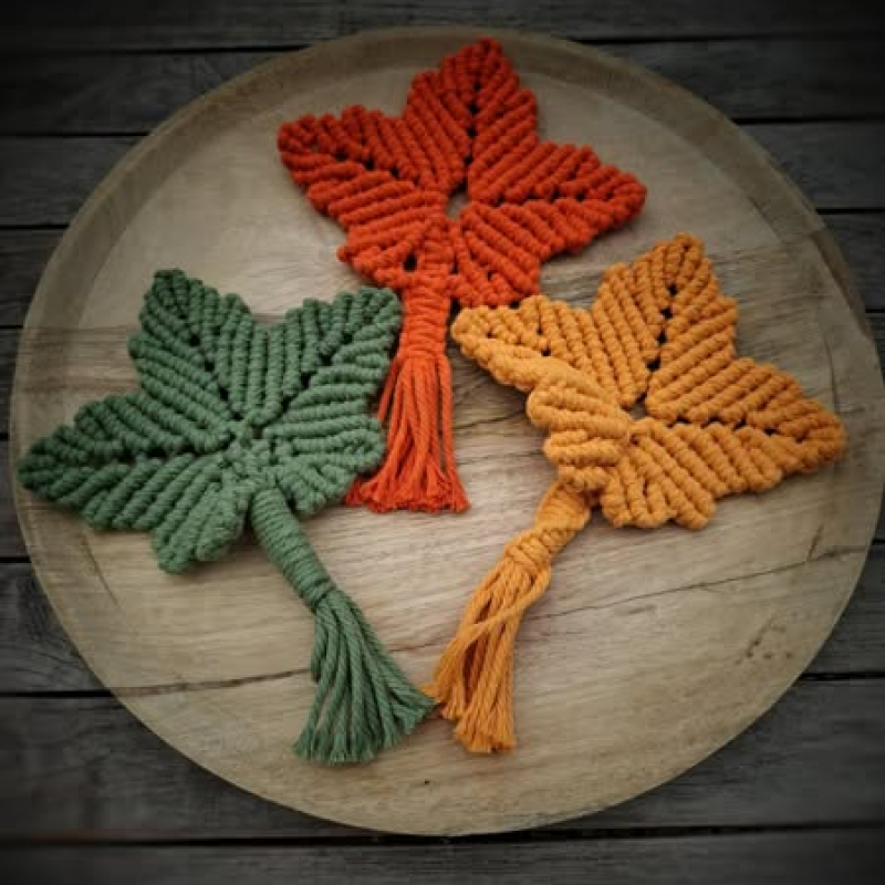 blad herfst handgemaakt