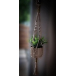 Macramé plantenhanger handgemaakt