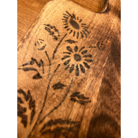 snij- of tappasplank in mango handgedecoreerd (verschillende opties)