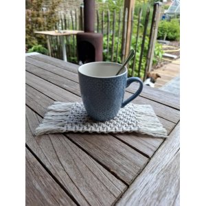 Macramé onderzetter